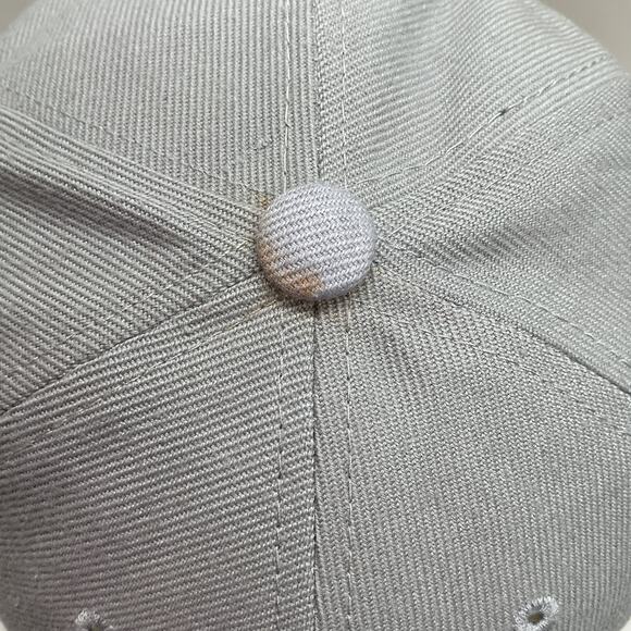 Kiss My Bass Embroidered Fishing Grey and Camo Adjustable BaseBall Cap - Picture 7 of 7